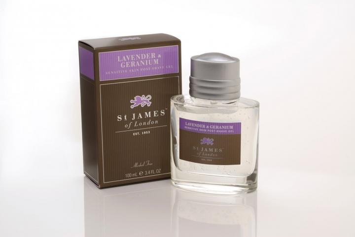 Produktbild St. James of London Aftershave Gel Lavender & Geranium (Gel, 100 ml)