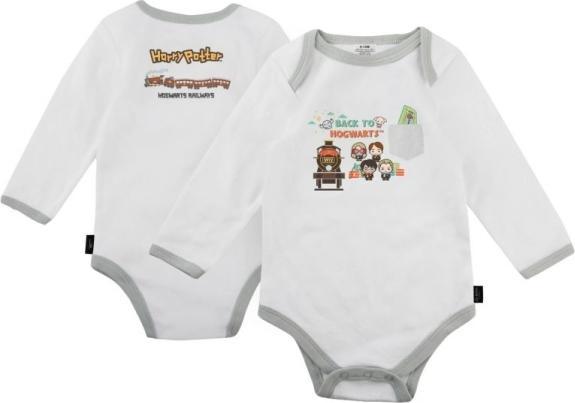 Actual product image Distrineo Harry Potter - Body Bebé con Bavaglino: Hogwarts