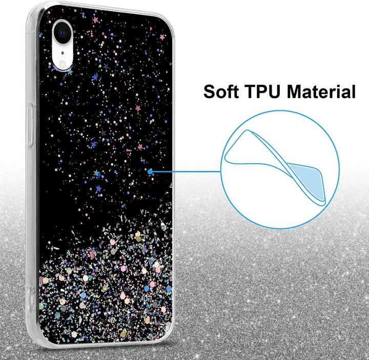 Immagine prodotto Cadorabo Copertura in TPU scintillante (Apple iPhone XR)