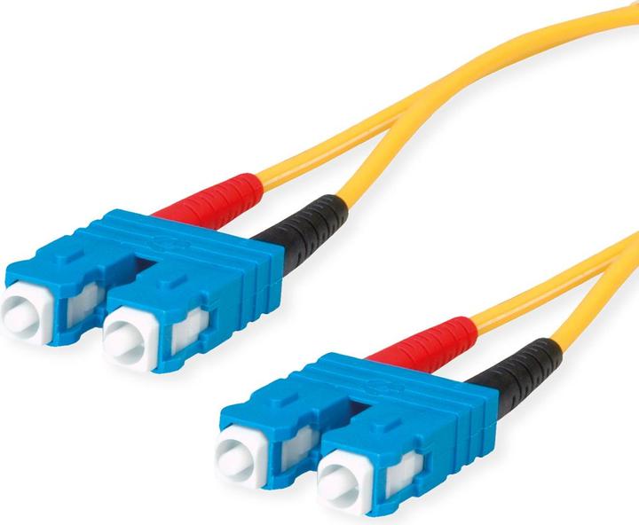 Produktbild Telegärtner LWL-Kabel Duplex SC-Stecker / SC-Stecker 9/125 µ Singlemode OS2 5 m (U/UTP, CAT6, 5 m)