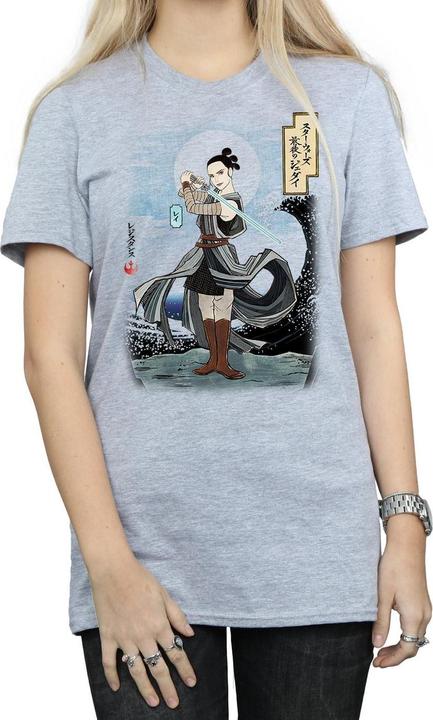 Immagine prodotto Star Wars The Last Jedi Japanese Rey Maglietta Ampia Donna (XXL)