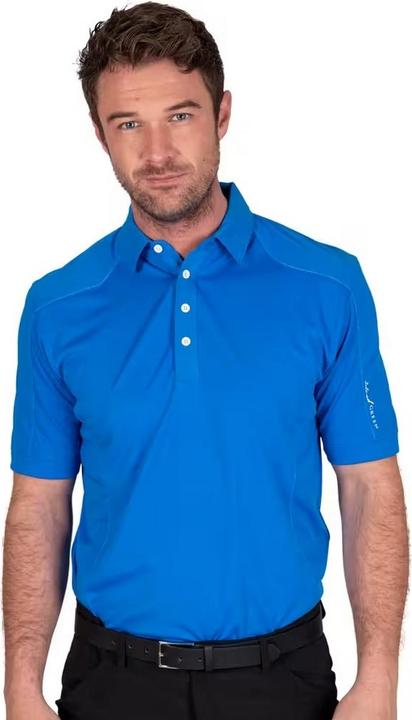 Produktbild Island Green Poloshirt Abgesteppt Emblem (M)