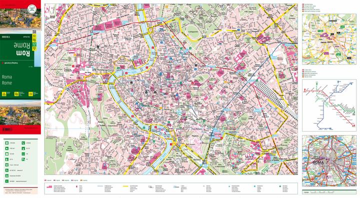 Produktbild Rom, Stadtplan 1:10.000, freytag & berndt