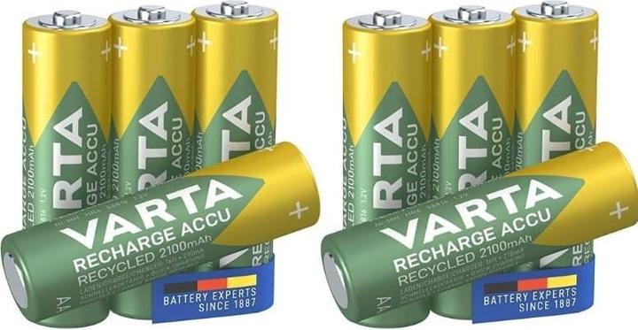 Produktbild Varta Recharge Accu Recycled (4 Stk., AA, 2100 mAh)
