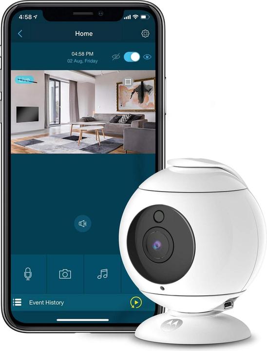 Actual product image Motorola Full HD Wi-Fi indoor camera