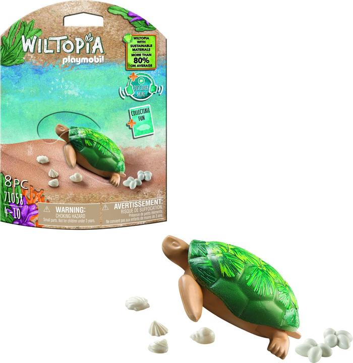 Immagine prodotto Playmobil 71058 Tartaruga gigante (71058, Playmobil Wiltopia)