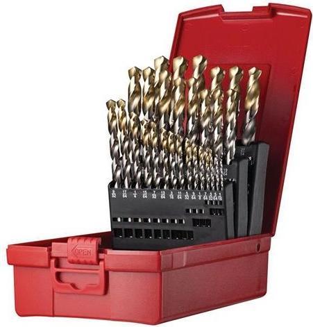 Actual product image Dormer Twist drill set A095 DIN 338 type N nominal-Ø 1/16-1/2 "x1/64 " HSS 29 pieces plastic case (1, 2 ", 16-1)