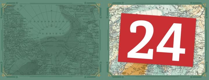 Immagine prodotto Mappe da tutto il mondo - Il mio calendario dell'avvento dei puzzle