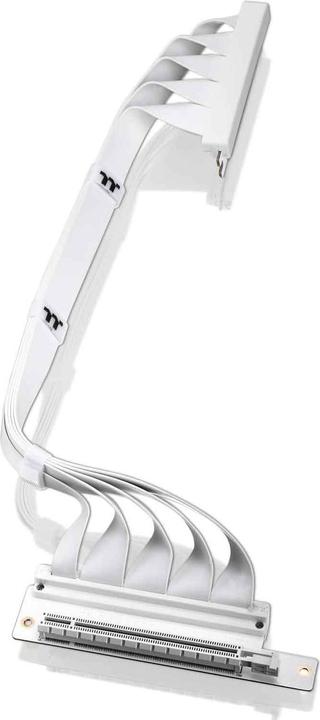 Thermaltake TT PCI-E 4.0 Dual 90 Degree Riser Cable 40cm white