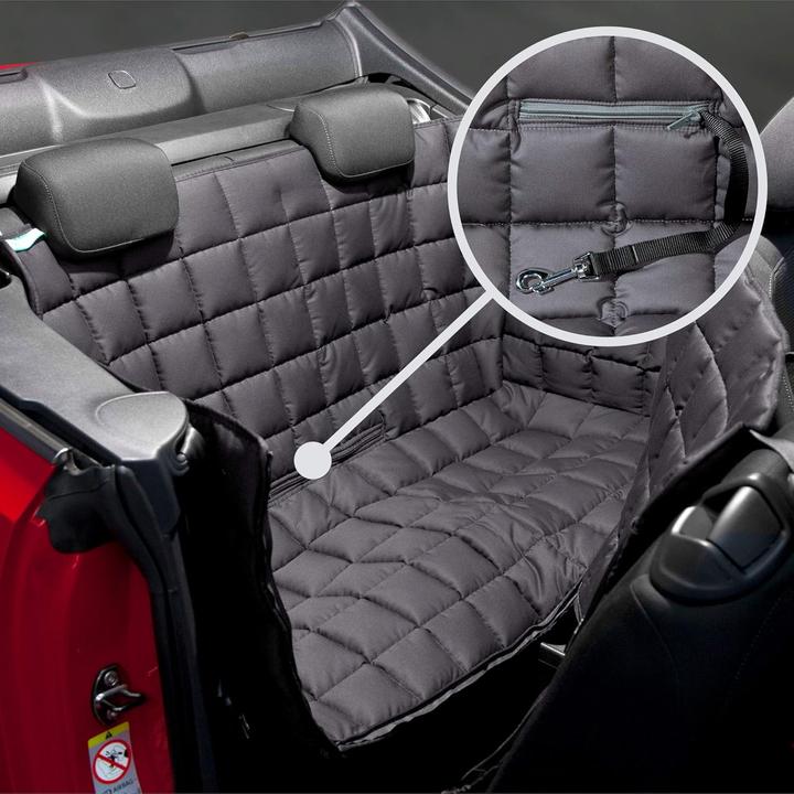 Image du produit Doctor Bark Cabrio-Hundedecke mit Seitenschutz (Lavable)