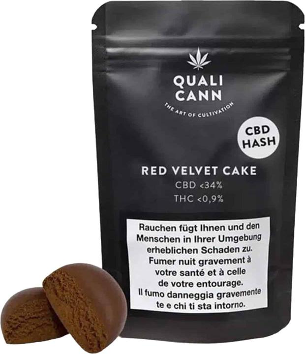 Immagine prodotto Genuine Swiss Torta Qualicann Red Velvet (Rosso Libanese) (5.20 g, Interno)