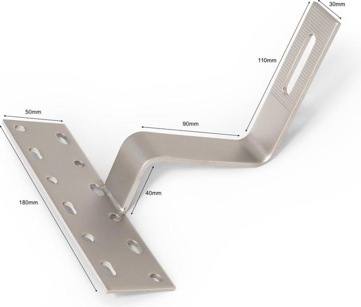 Image du produit Autosolar Kit de fixation pour tuiles Panneaux solaires (Matériel de montage du système solaire)
