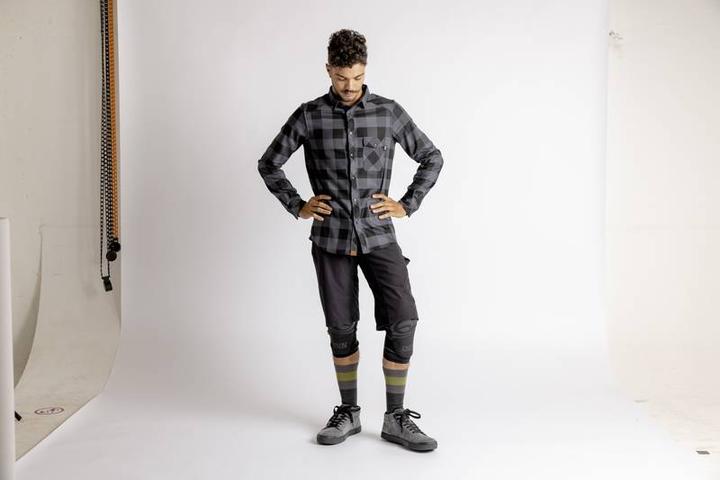 Immagine prodotto iXS Carve Digger - Camicia a maniche lunghe - Grigio/Nero (XS)