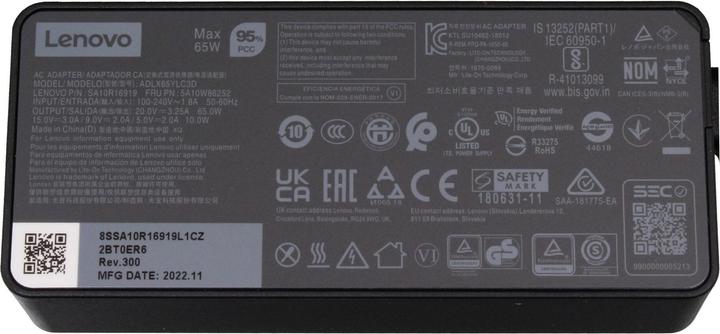 Produktbild Lenovo Standardnetzteil (USB Typ-C) (65 W)