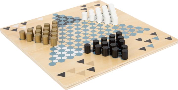 Actual product image small foot Barricade and Halma "Gold Edition (German)