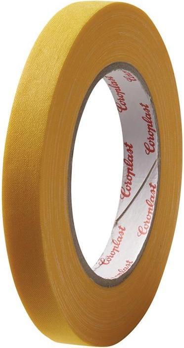 Actual product image Coroplast Fabric tape 800 yellow Length 25 m Width 15 mm (15 mm)