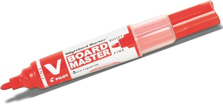Produktbild Pilot Whiteboard-Marker V BOARD MASTER, Rundspitze, rot (Rot, 1.70 mm, 1 x)