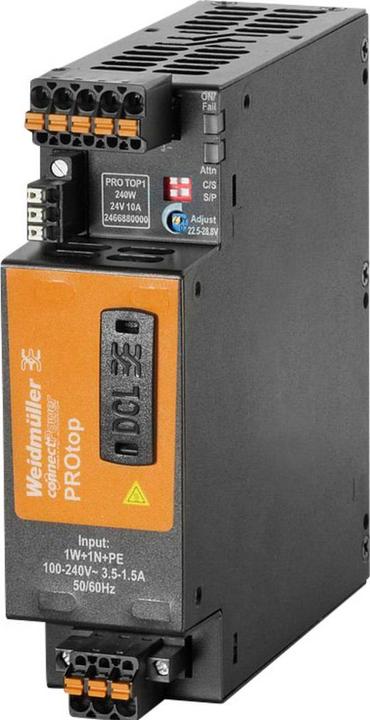 Weidmüller PRO TOP1 240W 24V 10A Alimentatore switching 24 V/DC 10 A 240 W
