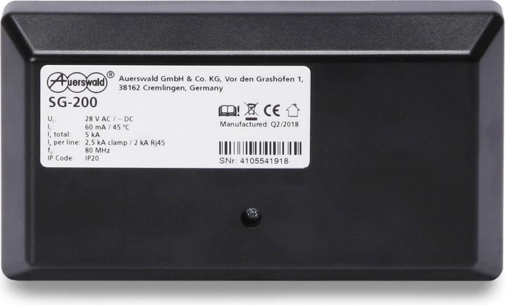 Actual product image Auerswald SG-200 Surge protection for All-IP connections VDSL and ADSL connections up to 100 Mbit without