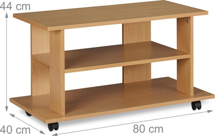 Immagine prodotto Relaxdays TV Board (80 x 40 x 45 cm)