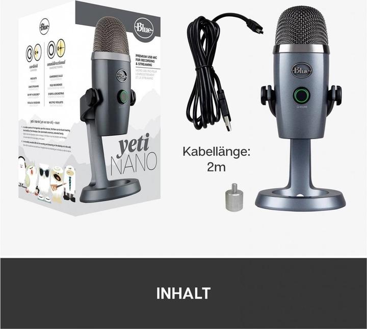Actual product image Blue Yeti Nano
