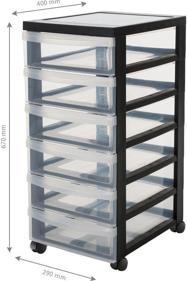 Produktbild Iris Schubladenschrank (39 x 29 x 61.5 cm, 6 l)