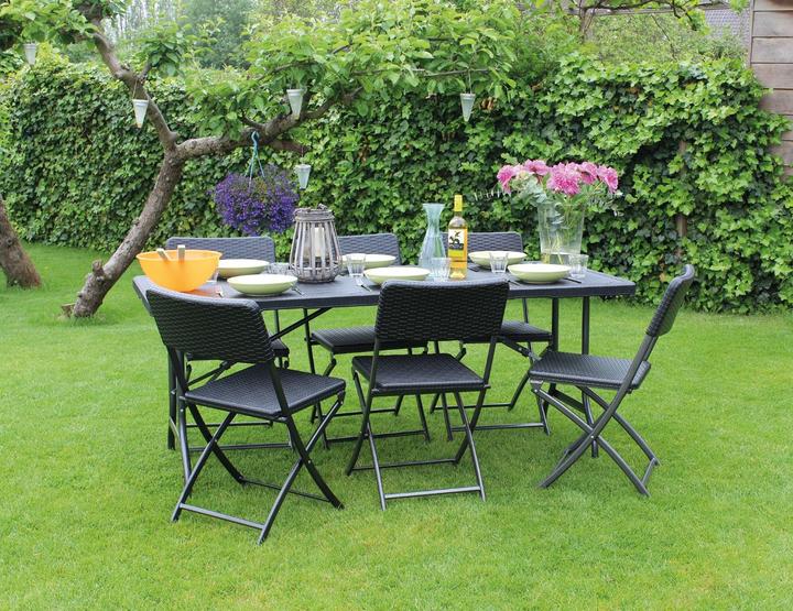Image du produit Eurotrail Pavillon Design de table en rotin