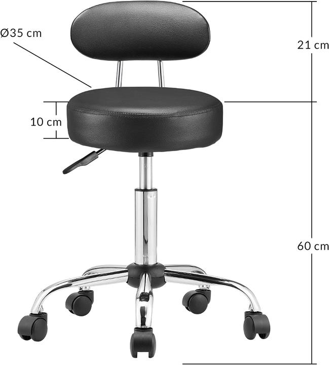 Actual product image Casaria Work stool