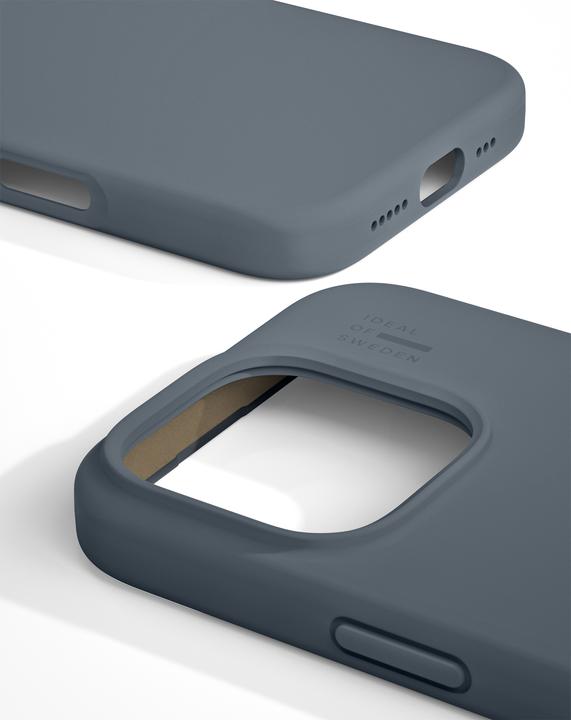 Produktbild iDeal Of Sweden iPhone 16 Pro Silicone Case - Midnight Blue (Apple iPhone 16 Pro)