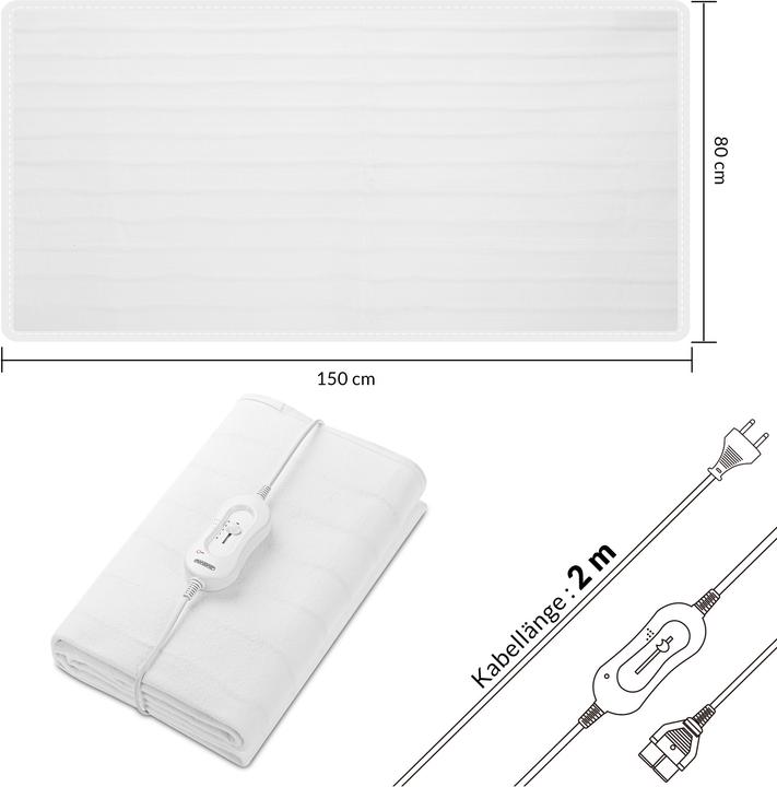 Image du produit Monzana Sous-couverture électrique (150 x 80 cm)
