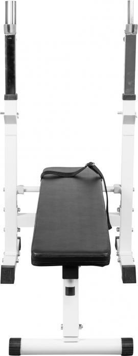 Image du produit Gorilla Sports Banc de musculation avec étagère