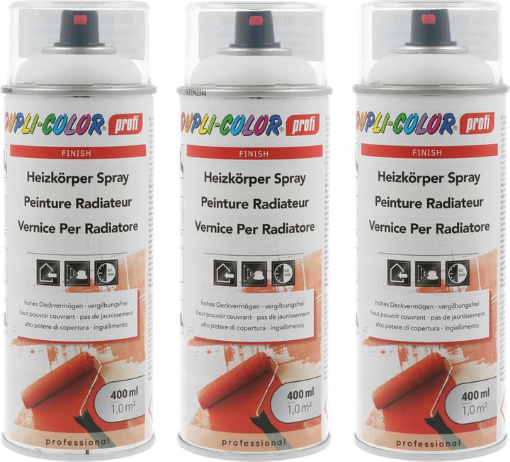 Produktbild Dupli-Color Heizkörper Spray (RAL 9010, 0.40 l)