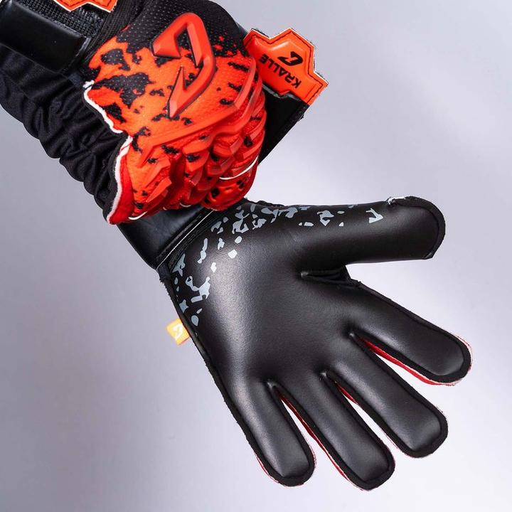 Immagine prodotto Catch & Keep Guanti da calcio Claw Splash Taglia 6 Guanti da portiere rossi (6)