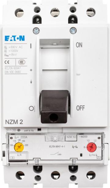 Produktbild Eaton Leistungsschalter 3-polig 200A