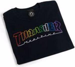 Actual product image Thrasher Outlined Rainbow Mag T-Shirt (S)