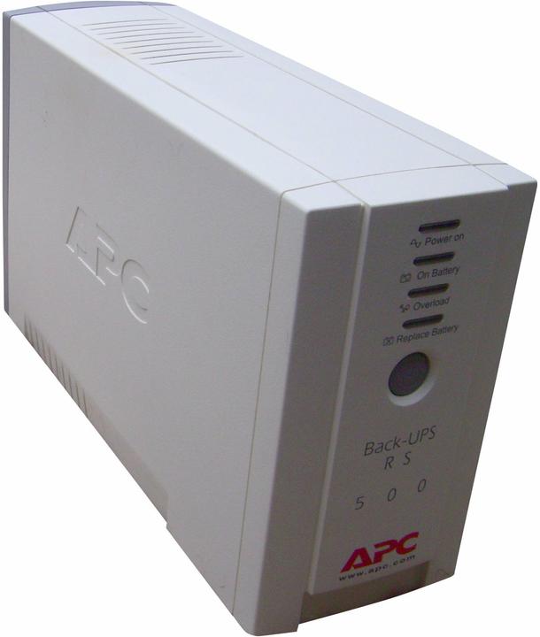 Actual product image APC UPS Back-UPS CS 500 (BK500EI) (500 VA, 300 W, Standby UPS)