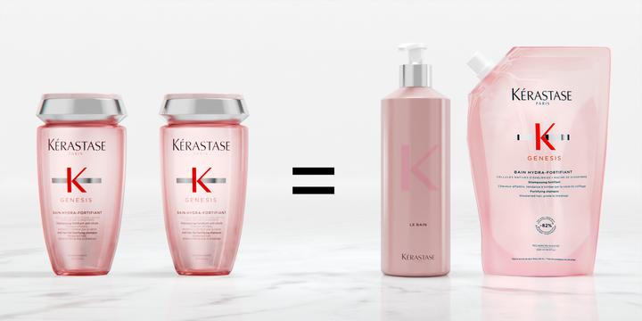 Immagine prodotto Kérastase Bain Hydra-Fortifiant Nachfüllpack (500 ml, Shampoo liquido)