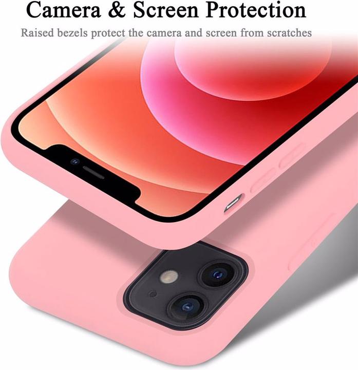 Immagine prodotto Cadorabo Copertura della cassa del silicone liquido TPU (Apple iPhone 12 mini)