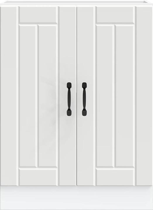 Immagine prodotto VidaXL Base ad angolo per cucina Lucca Cemento grigio Materiale legno Base ad angolo