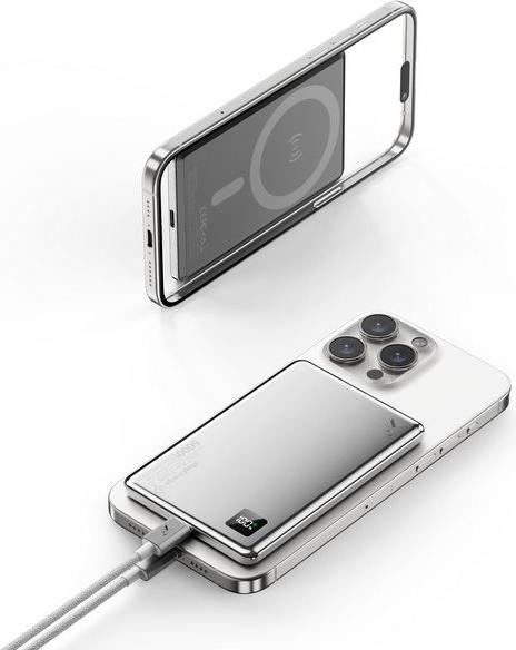 Actual product image KF Senior Premium Super Slim MagSafe Wireless PD Powerbank 5000mAh (5000 mAh, 20 W, 19.25 Wh)