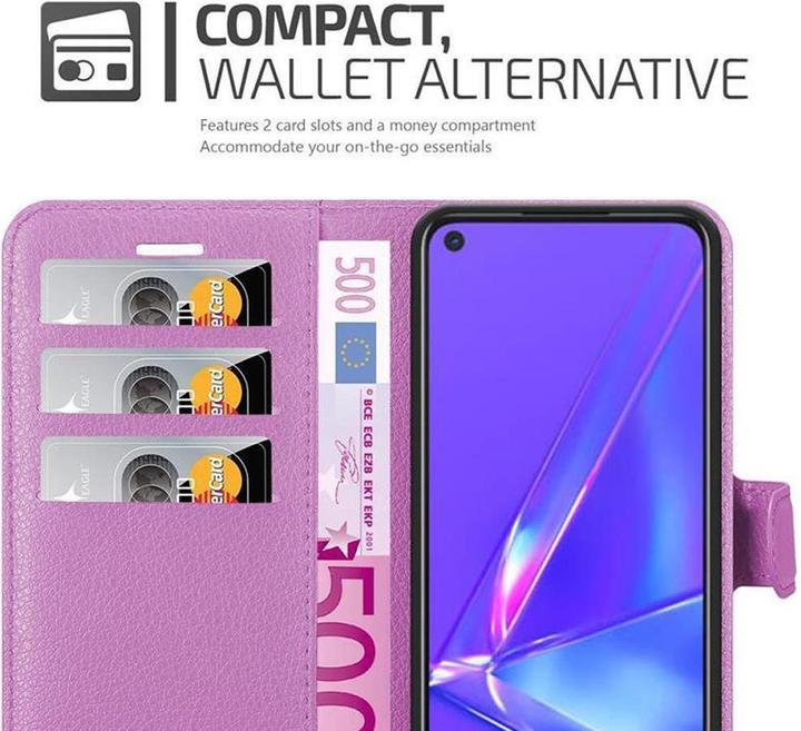 Produktbild Cadorabo Book mit Standfunktion Cover (Oppo A72)