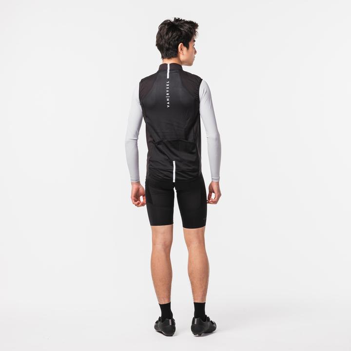 Actual product image Van rysel Fahrradweste Rennrad winddicht RCR Herren schwarz (S)