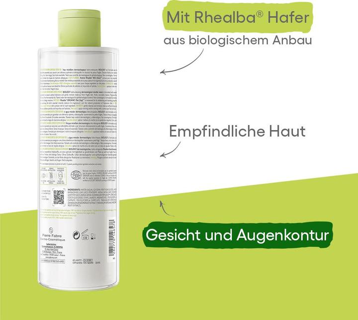 Actual product image A-Derma Biology Dermatological Micellar Water Hydra-Cleansing (Micelle water, 400 ml)