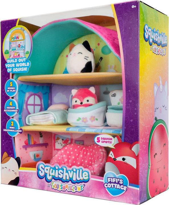 Actual product image Squishmallows Squishville Maison de Fifi (28 cm)