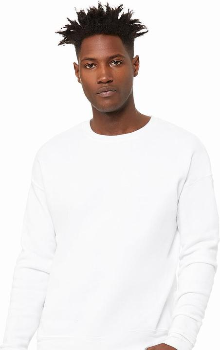 Actual product image Bella Canvas Classic Sweatshirt Overcut Shoulder (S)