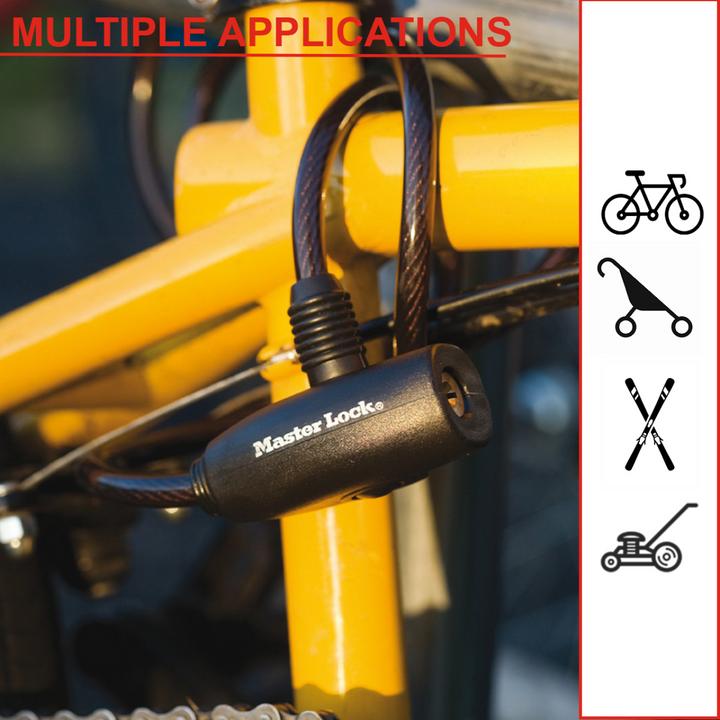 Produktbild Master Lock Spiralschloss 8126EURDPRO (180 cm)