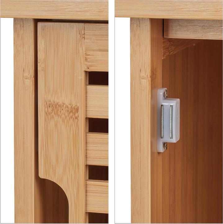 Immagine prodotto Relaxdays Armadietto da bagno (67 x 33 x 87,5 cm)
