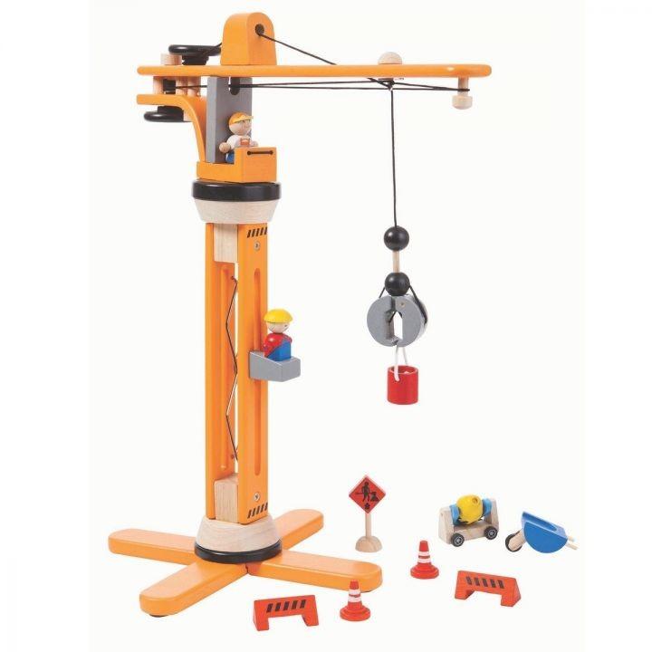 Produktbild Plantoys Plan City Kran Set