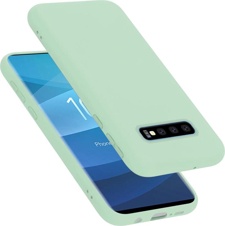 Immagine prodotto Cadorabo Copertura della cassa del silicone liquido TPU (Samsung Galaxy S10+)