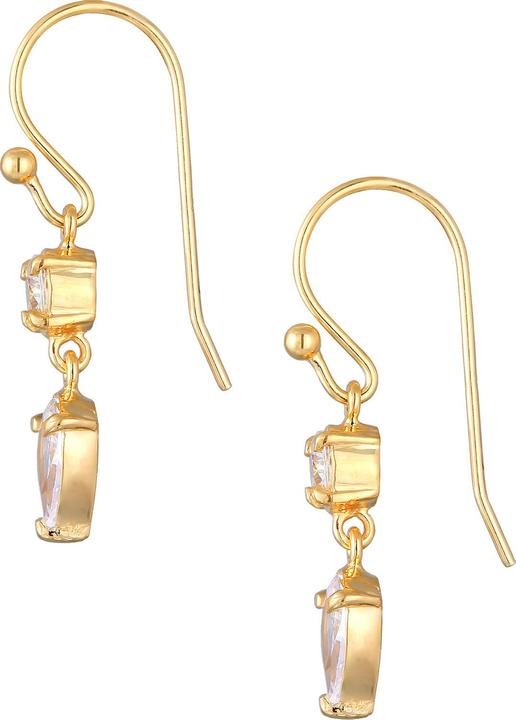 Immagine prodotto Elli Orecchini a goccia con solitario in zirconia cubica argento 925 (Elastico, Zirconia, Argento 925)